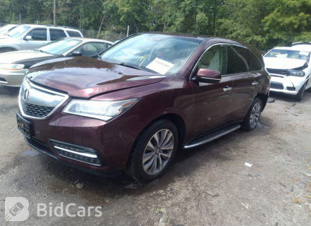 Acura MDX 2014, VIN 5FRYD4H49EB044799, 2/5
