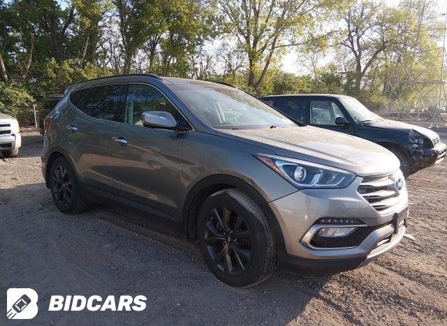 Hyundai Santa Fe 2018, VIN 5NMZUDLB8JH054440, 1/11