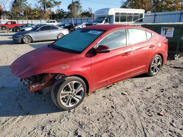Hyundai Elantra 2018, VIN 5NPD74LF0JH370535, 1/5