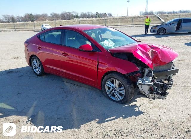 Hyundai Elantra 2019, VIN 5NPD74LF0KH489316, 4/11