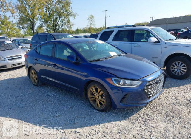 Hyundai Elantra 2018, VIN 5NPD84LF8JH213557, 1/5