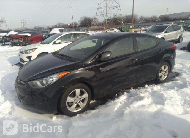 Hyundai Elantra 2013, VIN 5NPDH4AE1DH309643, 2/5