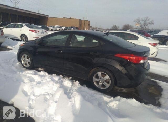 Hyundai Elantra 2013, VIN 5NPDH4AE1DH309643, 3/5