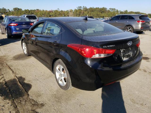 Hyundai Elantra 2013, VIN 5NPDH4AE2DH342635, 3/5