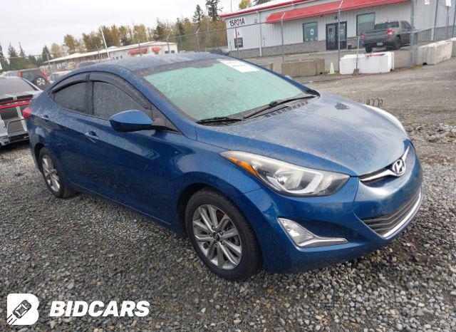 Hyundai Elantra 2014, VIN 5NPDH4AE2EH529584, 3/11