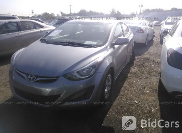 Hyundai Elantra 2016, VIN 5NPDH4AE8GH721823, 2/5