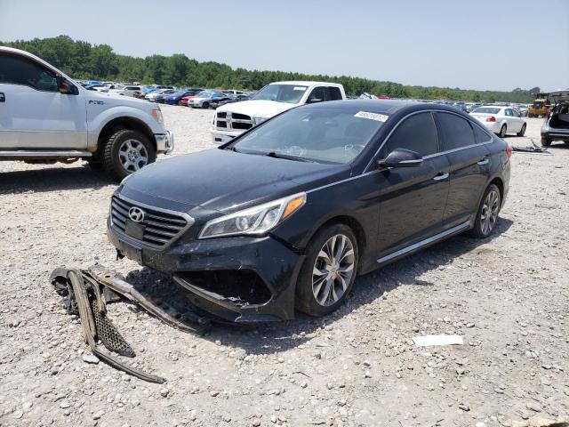 Hyundai Sonata 2015, VIN 5NPE34ABXFH254637, 2/5