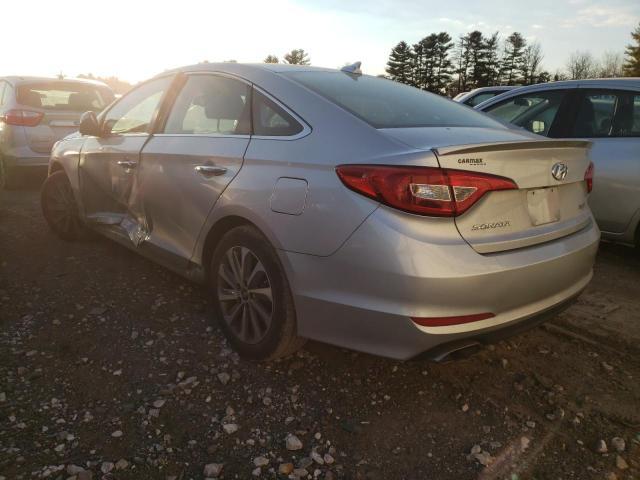 Hyundai Sonata 2015, VIN 5NPE34AF0FH056250, 3/5
