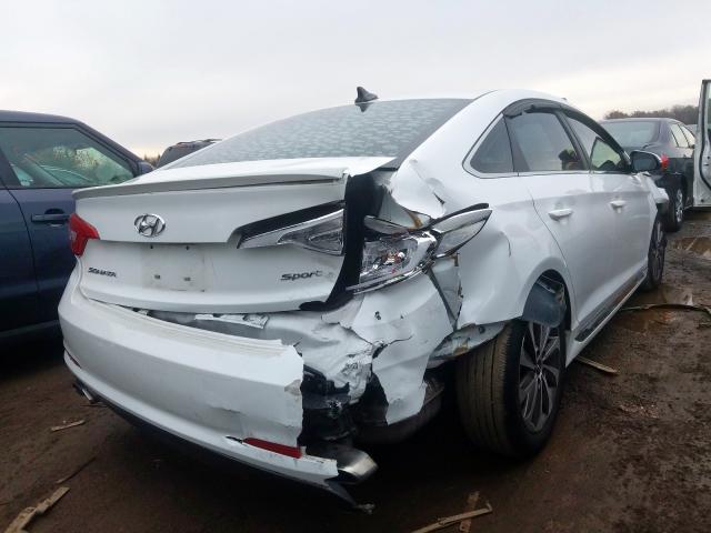 Hyundai Sonata 2015, VIN 5NPE34AF1FH080993, 4/5