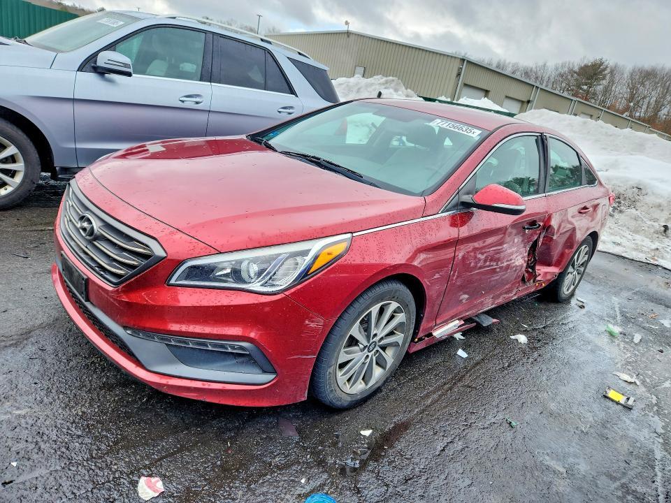 Hyundai Sonata 2017, VIN 5NPE34AF4HH547729, 4/5