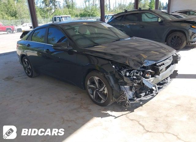 Hyundai Elantra 2022, VIN 5NPLM4AG4NH055064, 2/5
