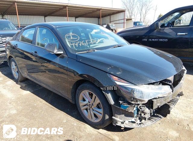 Hyundai Elantra 2022, VIN 5NPLM4AG8NH073891, 3/10