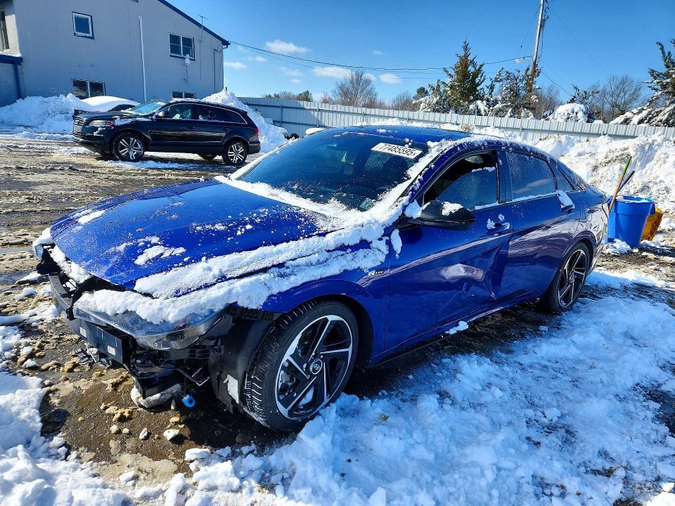 Hyundai Elantra 2023, VIN 5NPLM4AG9PH094123, 5/11