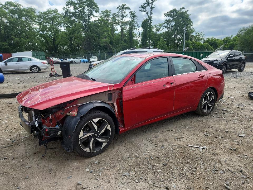 Hyundai Elantra 2022, VIN 5NPLN4AG4NH075845, 1/5