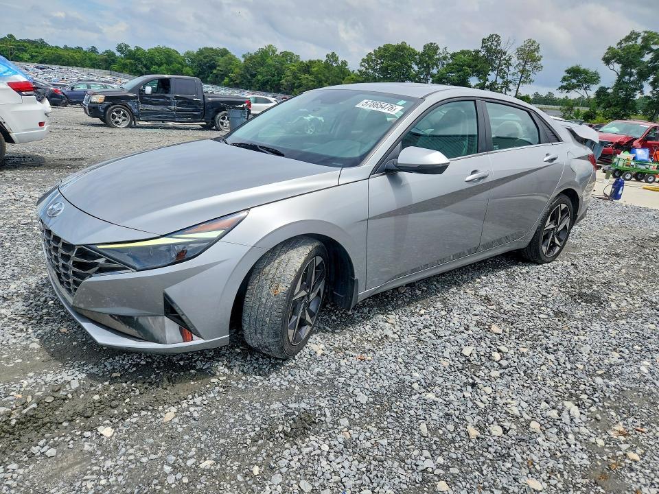Hyundai Elantra 2021, VIN 5NPLP4AG4MH016447, 3/5