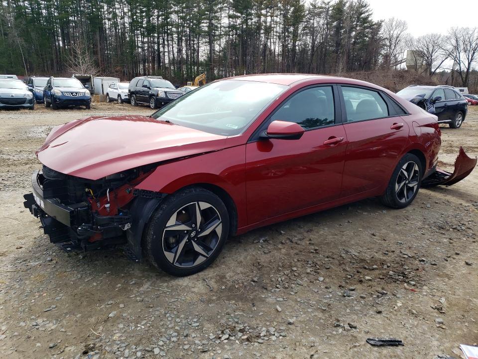 Hyundai Elantra 2022, VIN 5NPLS4AG0NH077116, 1/5