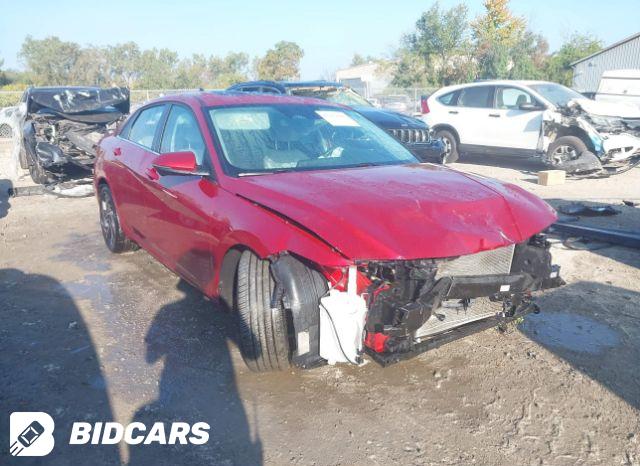 Hyundai Elantra 2023, VIN 5NPLS4AG0PH086403, 3/5