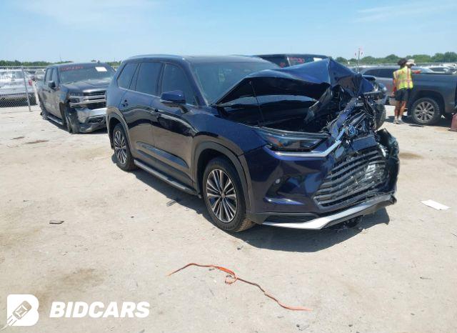 Toyota Grand Highlander 2024, VIN 5TDAAAB52RS054572, 1/5