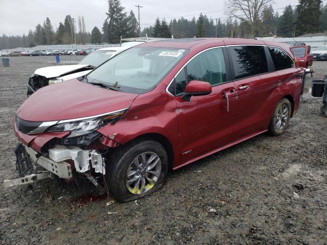 Toyota Sienna 2022, VIN 5TDASKFC7NS057392, 2/8