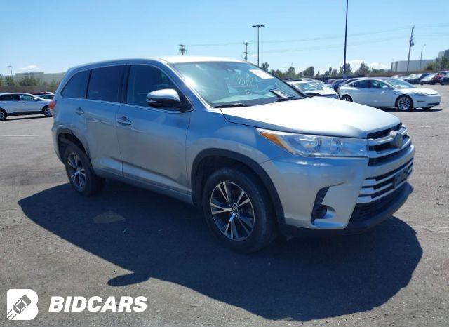 Toyota Highlander 2017, VIN 5TDBZRFH5HS481159, 7/11