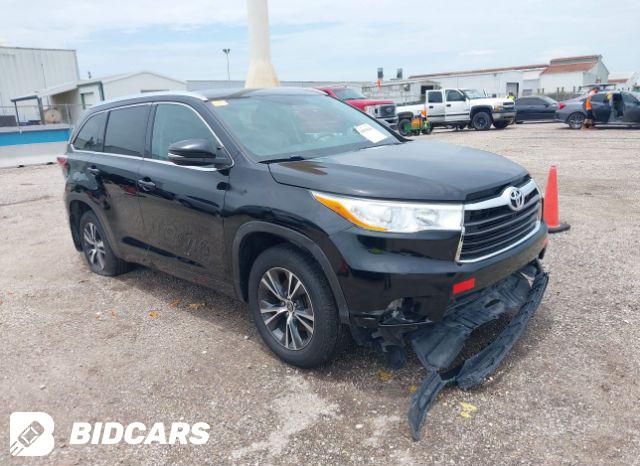 Toyota Highlander 2017, VIN 5TDBZRFH6HS446453, 6/9