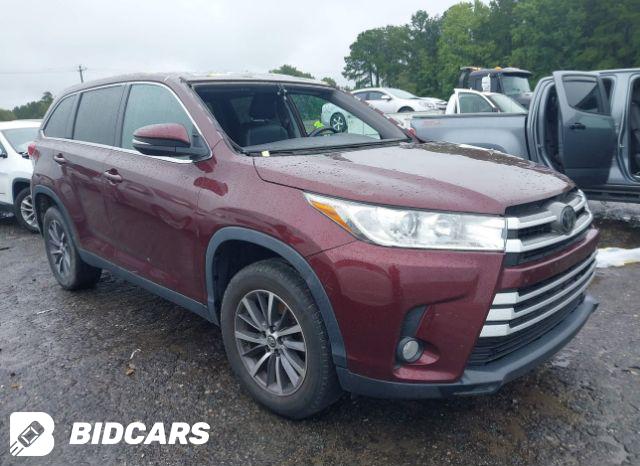 Toyota Highlander 2019, VIN 5TDDGRFH1KS072758, 11/11