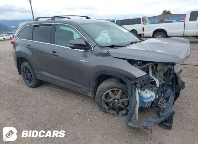 Toyota Highlander 2017, VIN 5TDDGRFH2HS023478, 3/5