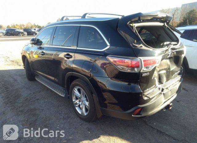 Toyota Highlander 2016, VIN 5TDDKRFH2GS322143, 3/21