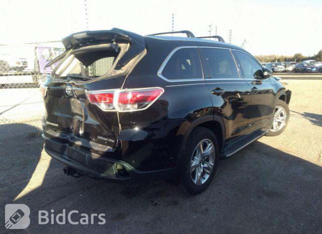 Toyota Highlander 2016, VIN 5TDDKRFH2GS322143, 4/21