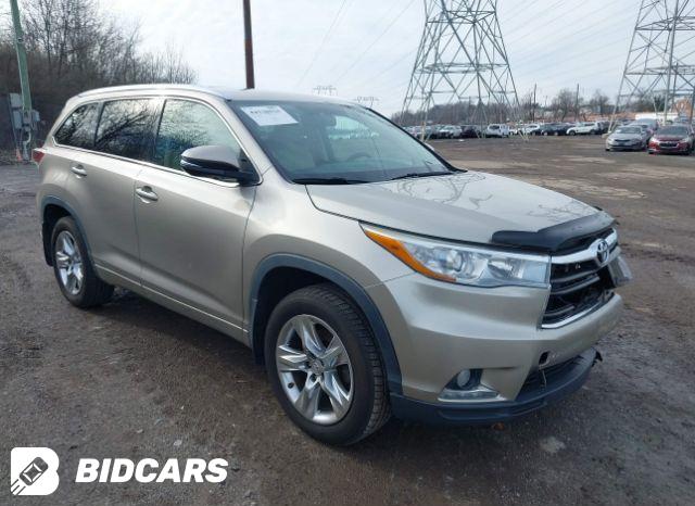 Toyota Highlander 2015, VIN 5TDDKRFHXFS151866, 4/5