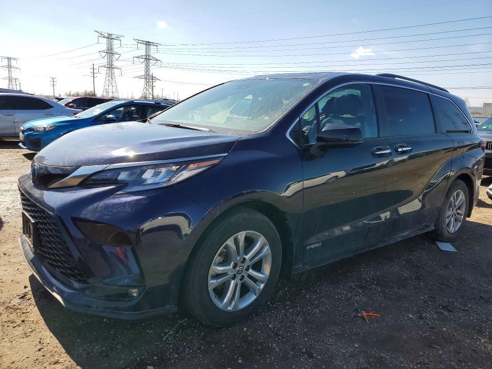 Toyota Sienna 2022, VIN 5TDDSKFC0NS052984, 1/5