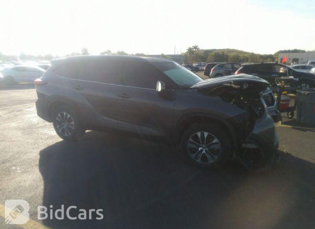 Toyota Highlander 2022, VIN 5TDGARAH2NS510424, 1/16