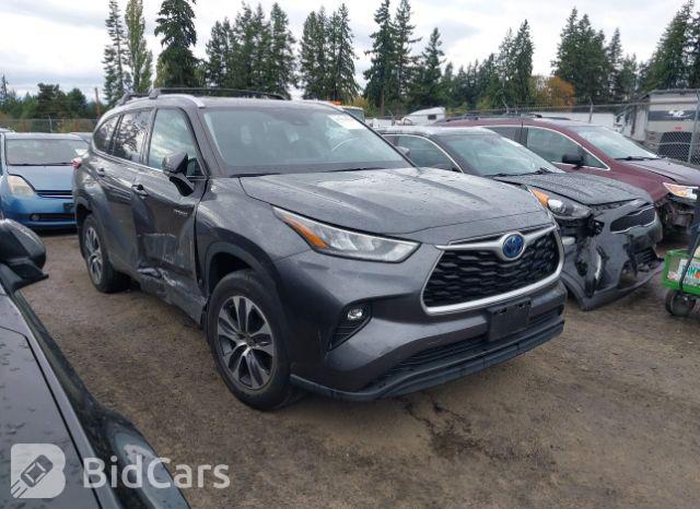 Toyota Highlander 2021, VIN 5TDGARAH7MS507663, 4/11