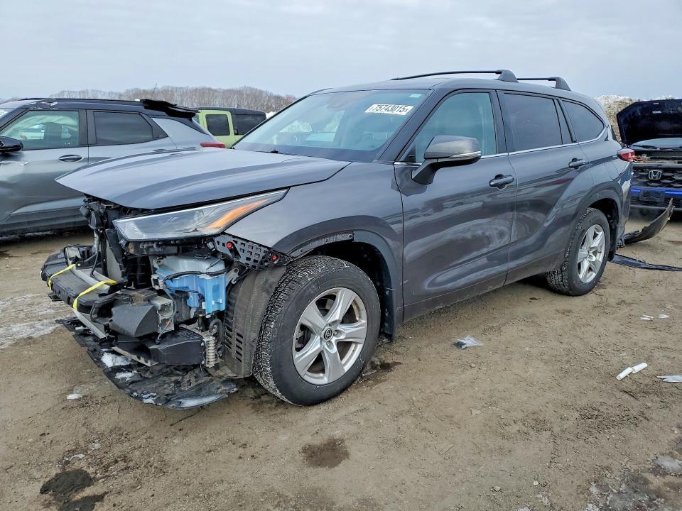 Toyota Highlander 2022, VIN 5TDGBRCH6NS550208, 1/5