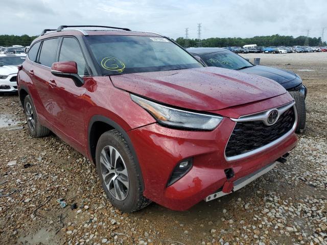 Toyota Highlander 2022, VIN 5TDHZRAH7NS106614, 1/19