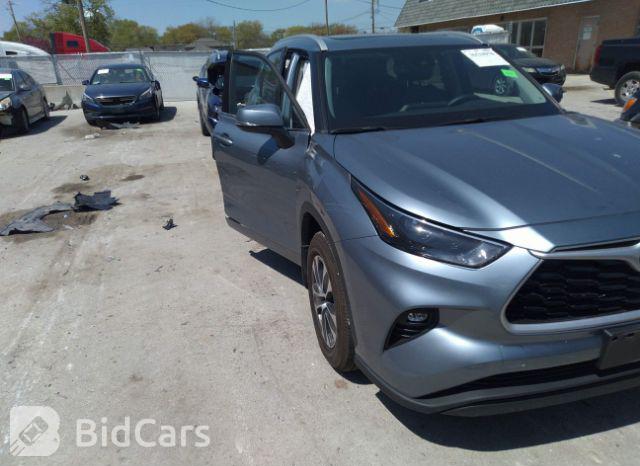 Toyota Highlander 2022, VIN 5TDHZRBH6NS210705, 1/21