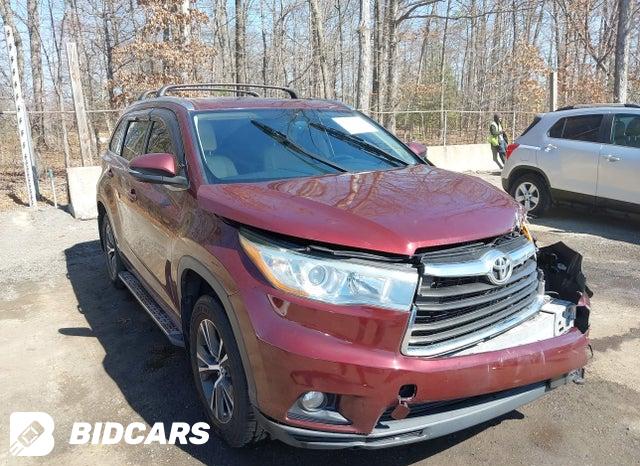 Toyota Highlander 2015, VIN 5TDJKRFH0FS189951, 3/6
