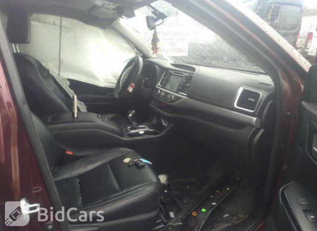 Toyota Highlander 2016, VIN 5TDJKRFH1GS313775, 5/5