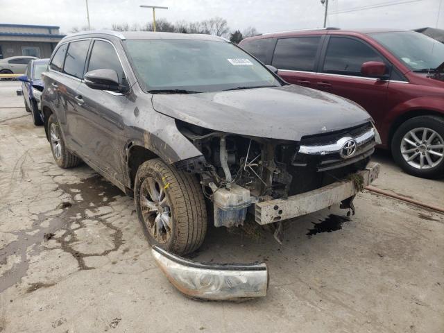 Toyota Highlander 2015, VIN 5TDJKRFH5FS092258, 1/5