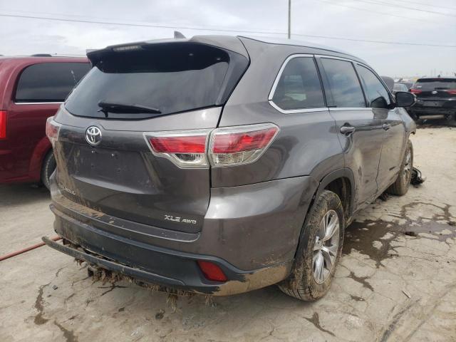 Toyota Highlander 2015, VIN 5TDJKRFH5FS092258, 4/5