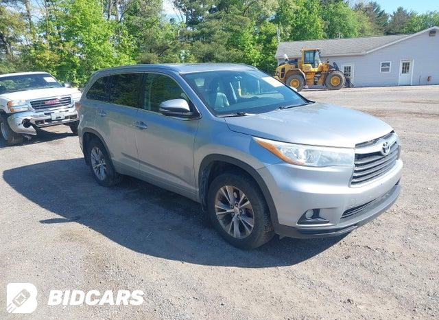 Toyota Highlander 2016, VIN 5TDJKRFH8GS348118, 5/11
