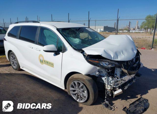 Toyota Sienna 2022, VIN 5TDJRKEC9NS109179, 9/11
