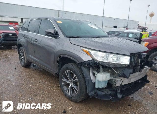 Toyota Highlander 2017, VIN 5TDJZRFH4HS483089, 1/6
