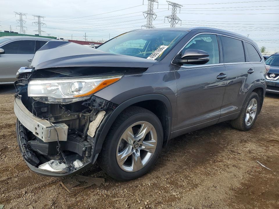 Toyota Highlander 2017, VIN 5TDJZRFH4HS483089, 3/6