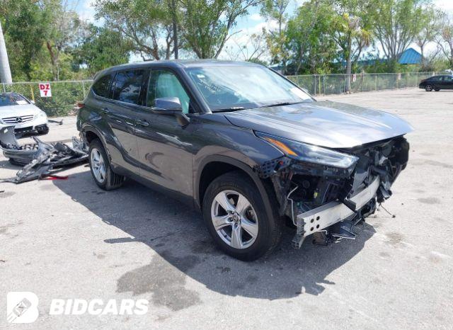 Toyota Highlander 2023, VIN 5TDKBRCH5PS132946, 6/11