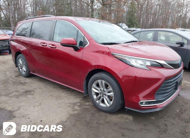 Toyota Sienna 2022, VIN 5TDKRKEC5NS135587, 11/11