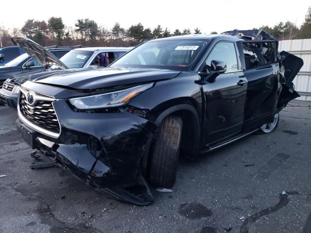 Toyota Highlander 2021, VIN 5TDLZRBH3MS132098, 4/5