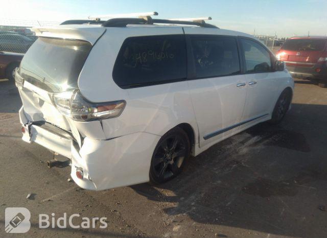 Toyota Sienna 2015, VIN 5TDXK3DC4FS683177, 4/20