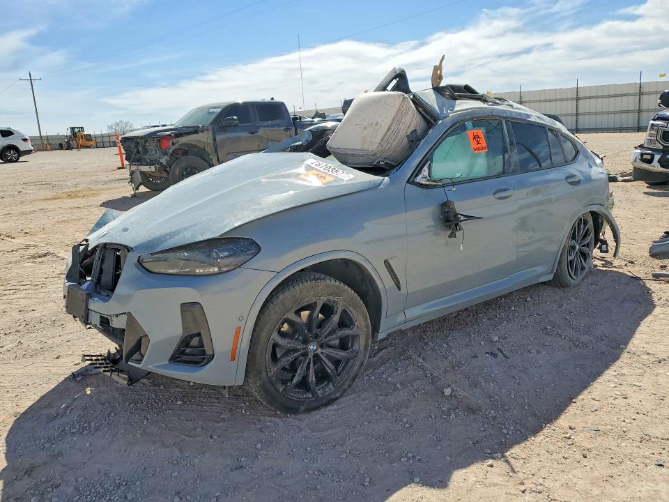 BMW X4 2022, VIN 5UX33DT0XN9L64791, 8/11