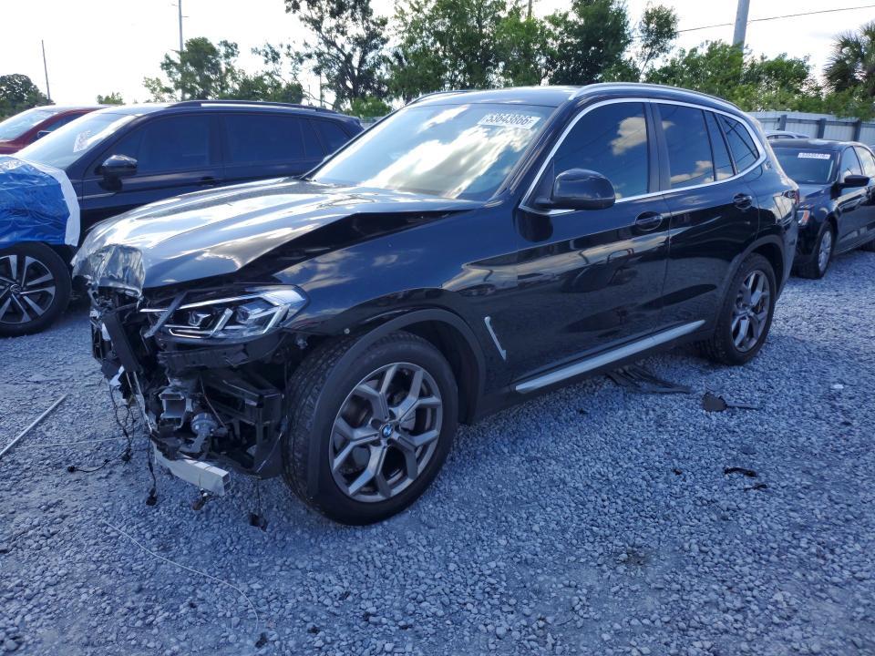 BMW X3 2024, VIN 5UX43DP03R9T82327, 3/5